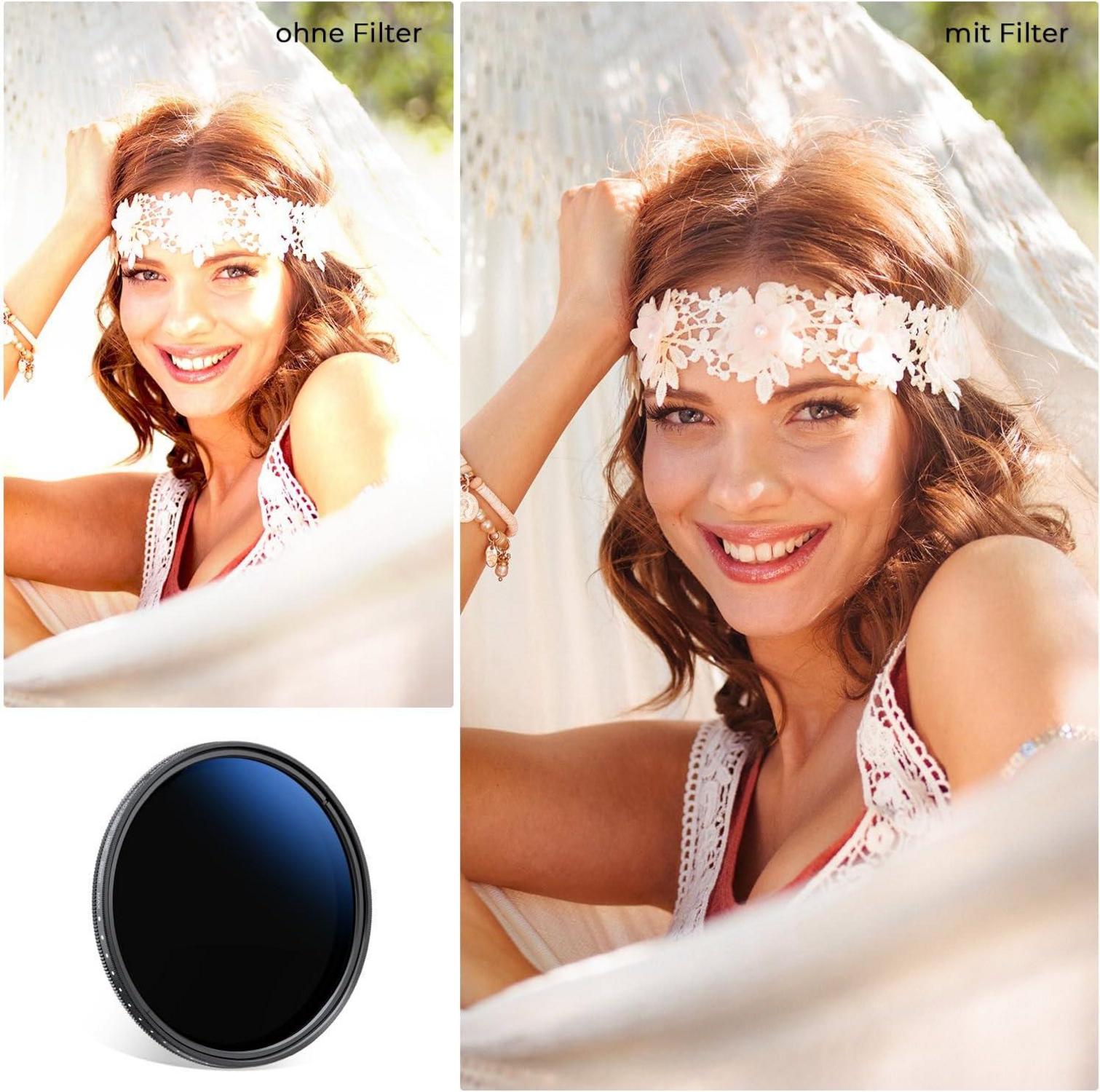67mm Variabler ND Filter K-Serie ND2-ND2000 (1-11