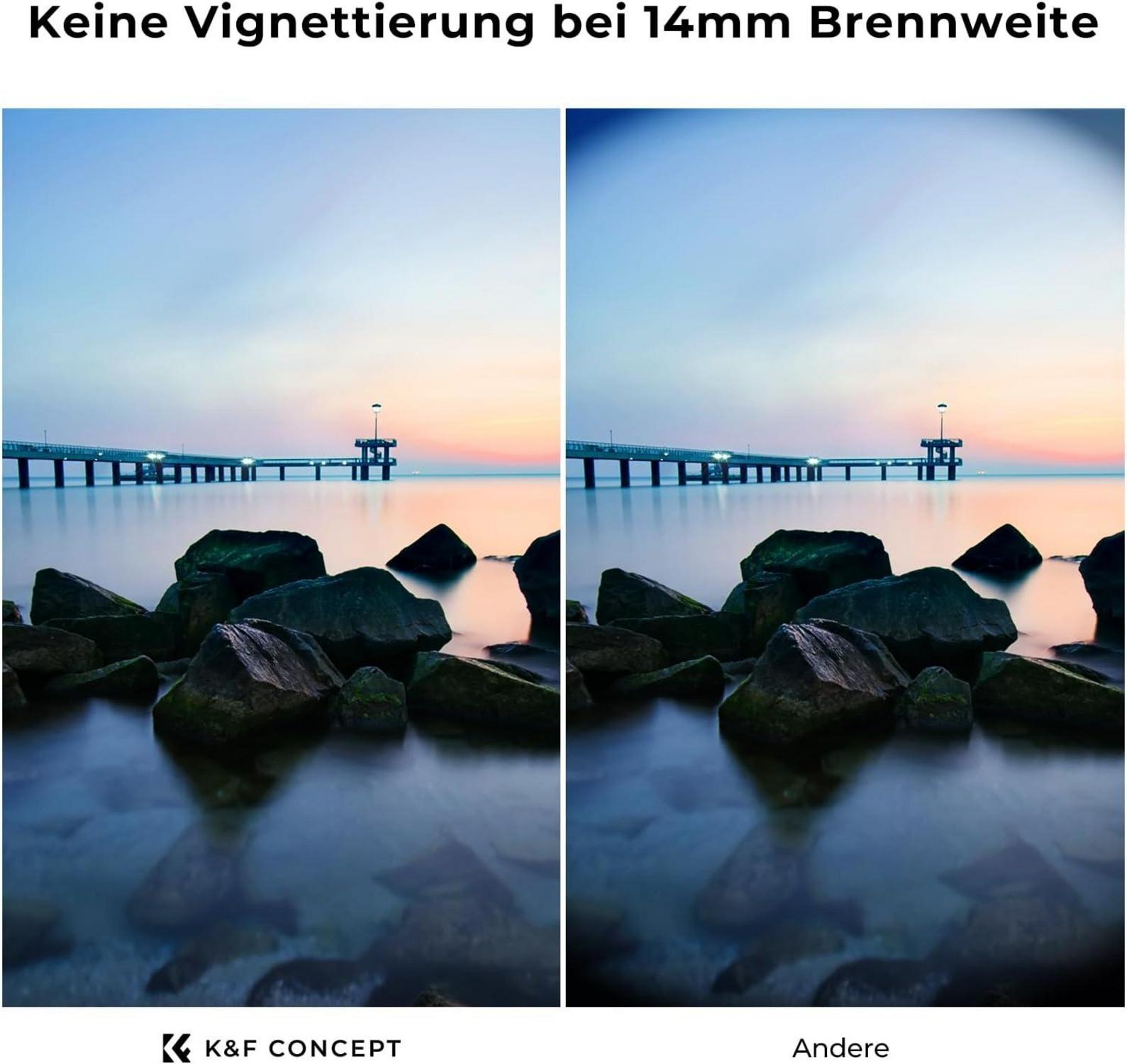 77mm ND Filter Variabler Graufilter ND2-ND2000 K-Serie