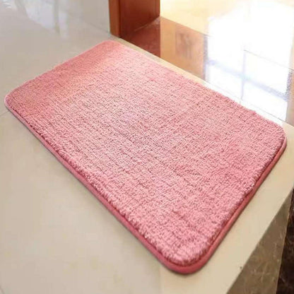 Rutschfester Badteppich Rosa, Flauschig & Wasserabsorbierend 100x130cm