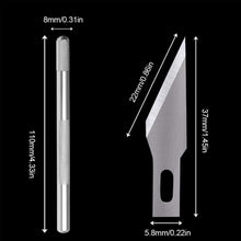 2x Cuttermesser Set mit 30 Ersatzklingen für Bastelarbeiten
