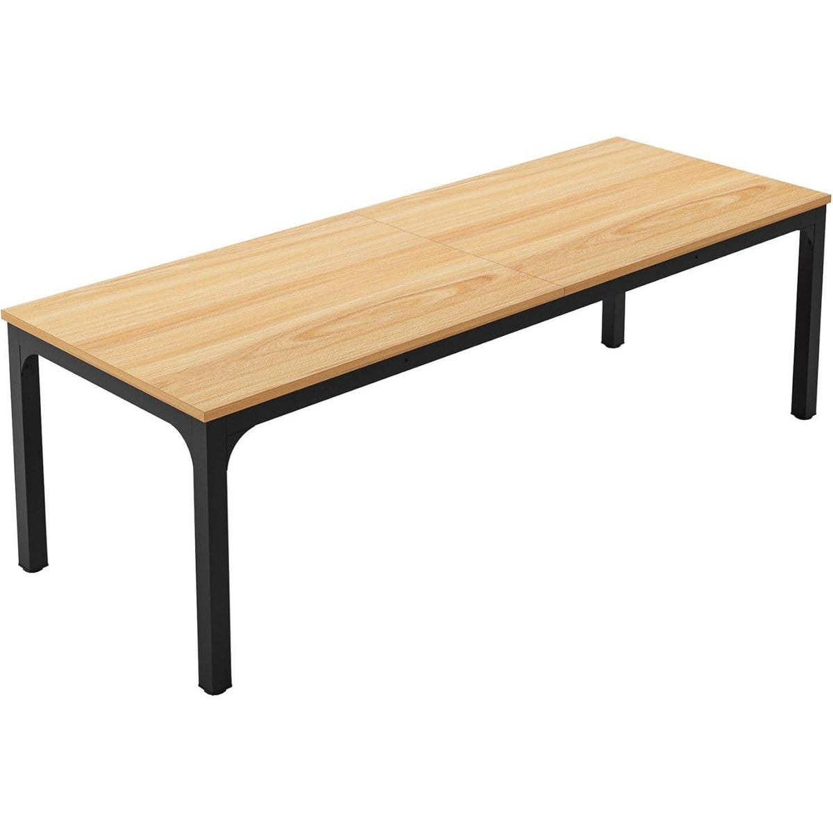 Doppelter Schreibtisch 200x70cm | Industrieller Computertisch für Home Office