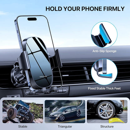Auto Handyhalterung Lüftung 360° drehbarer Smartphone Halter