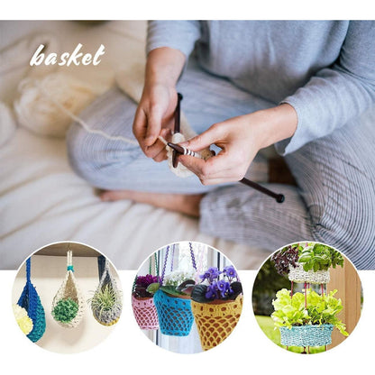 Häkelwolle Set 20 Farben – Weiches Acrylgarn mit Zubehör