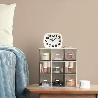 Teebox Aufbewahrungsbox Küchen Organizer 3 Schubladen Teebeutel Kaffeepad