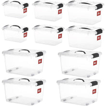 Greentainer 10er Aufbewahrungsbox-Set stapelbar & größer