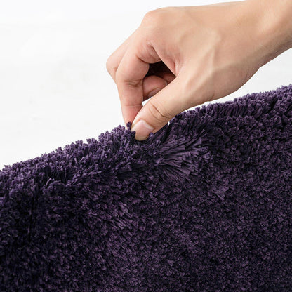 Badematte U-Form Lila – Rutschfest & Super Saugfähig