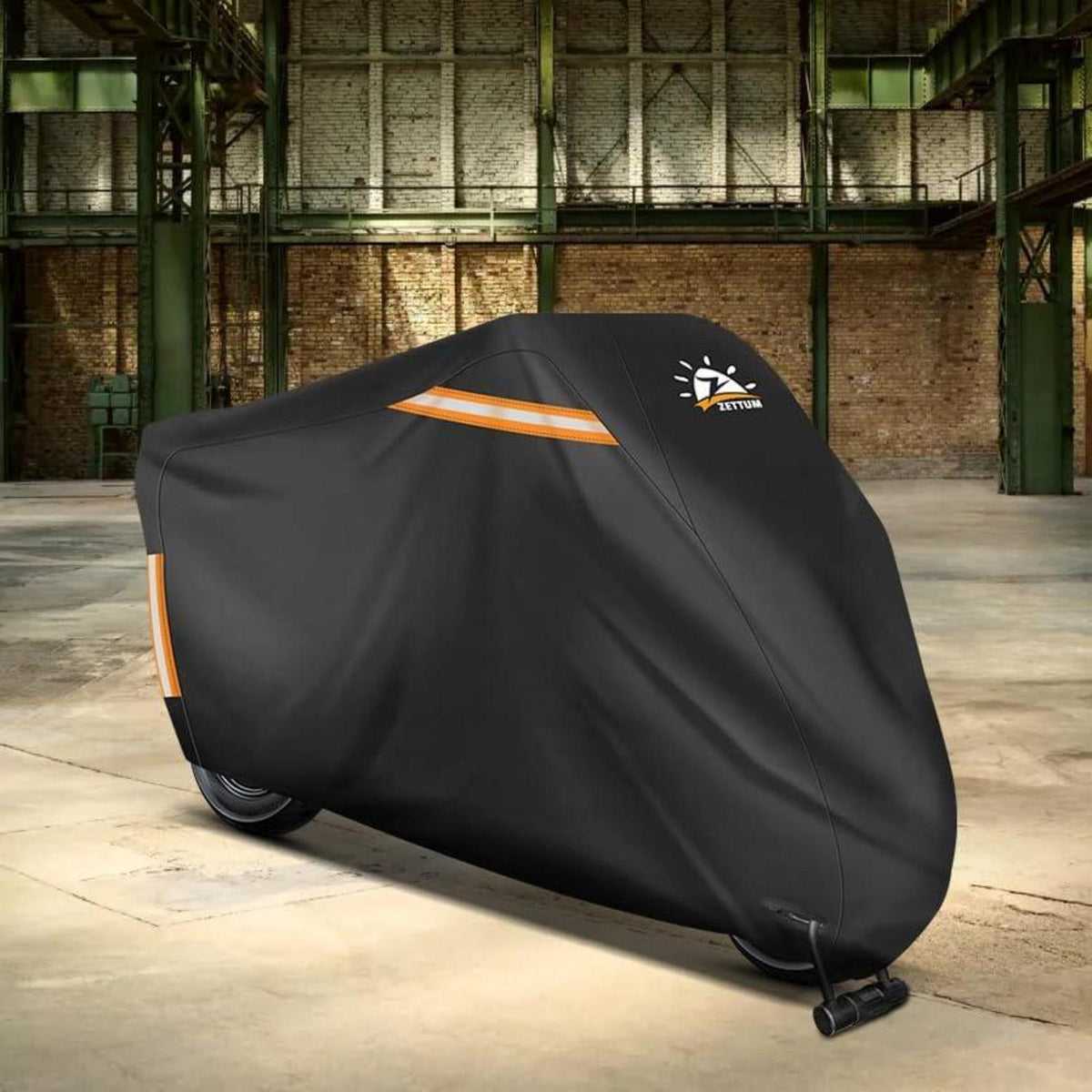 Zettum Motorrad Abdeckplane 600D Oxford PU Wasserdicht 264