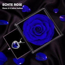 Ewige Rose Kette 925 Silber Birthstone Halskette Mama