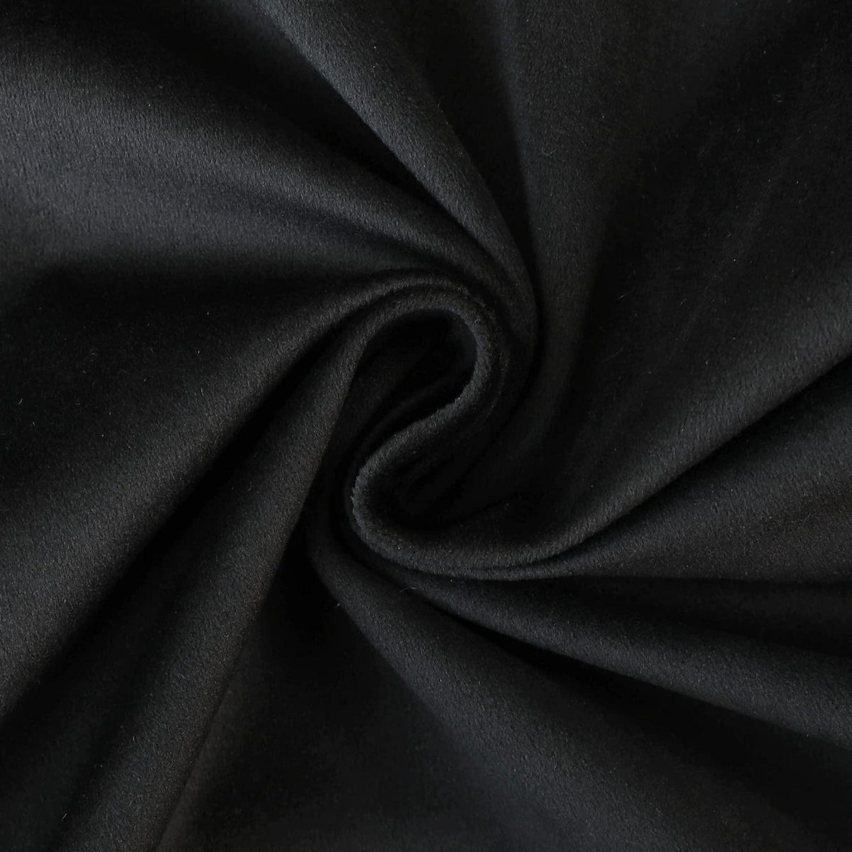 2x Samt Kissenbezug 30x30 cm Schwarz – Luxus Deko Kissen