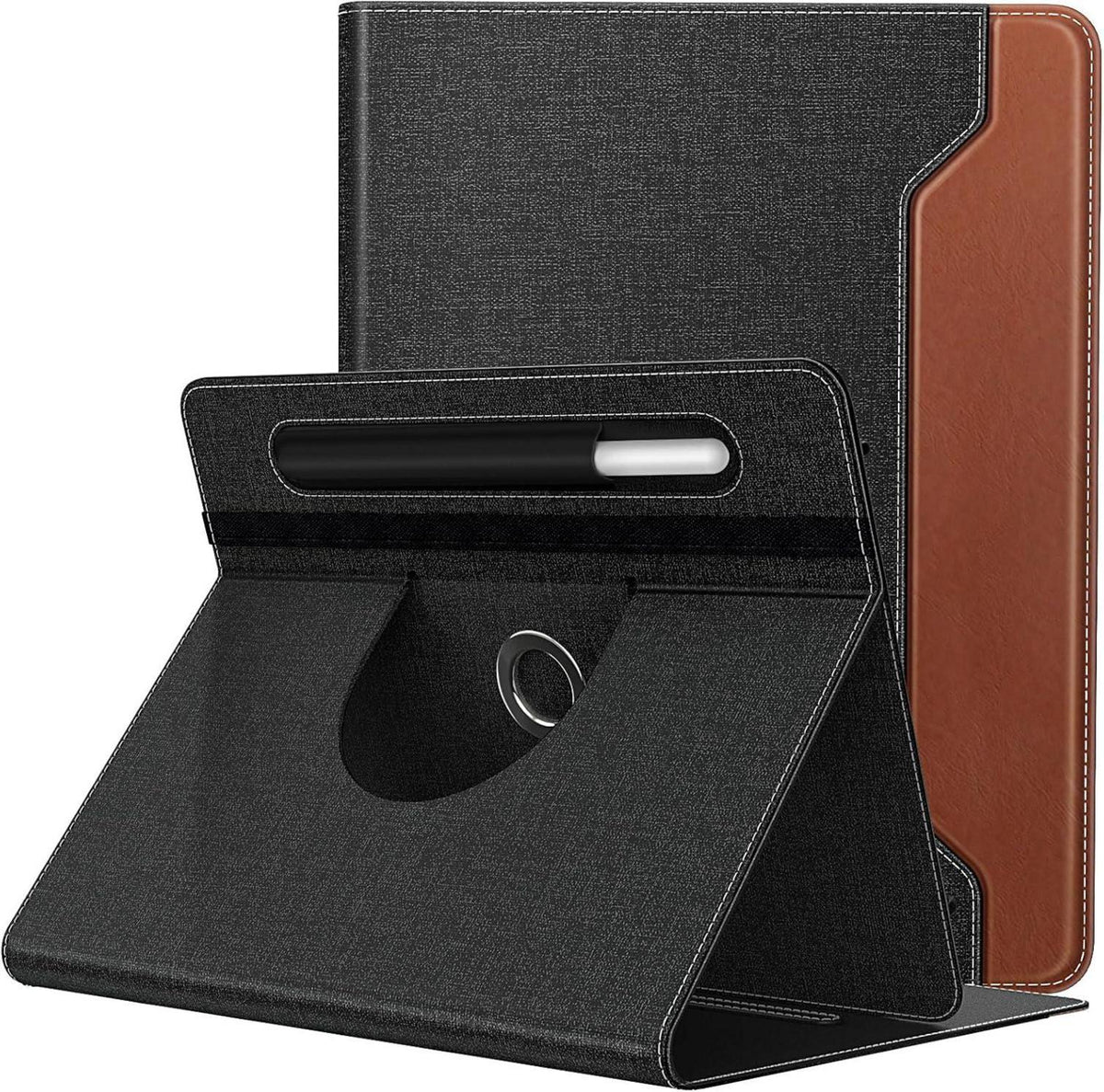 Tablet-Hülle 360 Grad drehbarer Ständer Stifttasche 9-11 Zoll