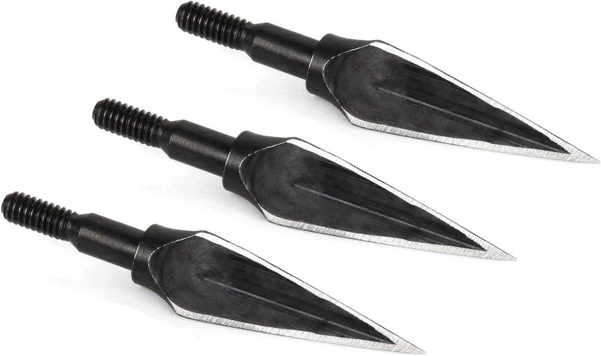 30er Pack REAWOW Traditionelle Jagd Broadheads 100/125 Grain Schwarzer