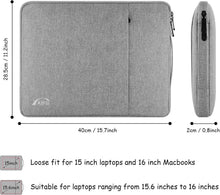 Laptoptasche 15,6 16 Zoll Hülle Handtasche 40cm 28cm MacBook