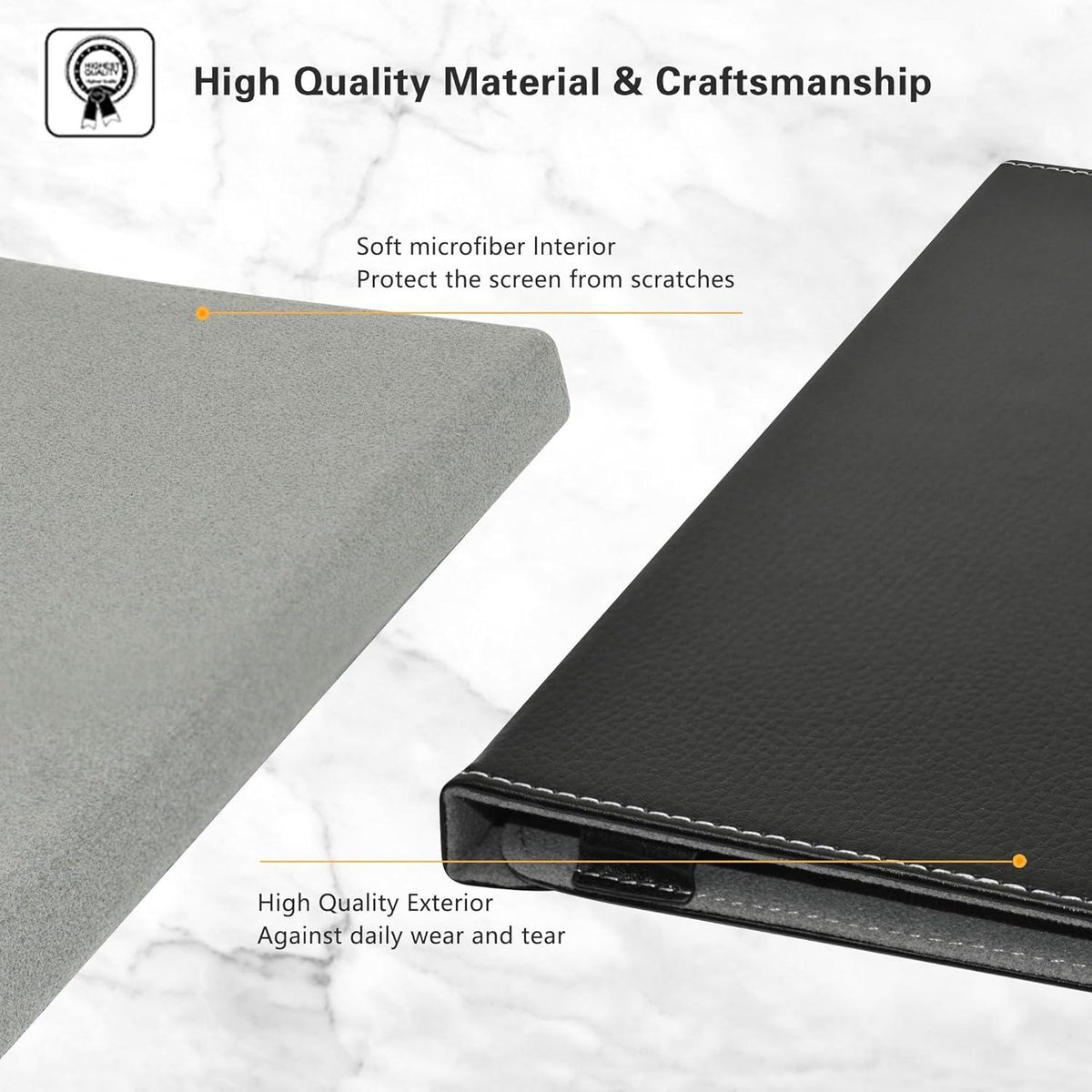 Tablet Hülle für DOOGEE T40 360° Drehbar Standfunktion Schwarz