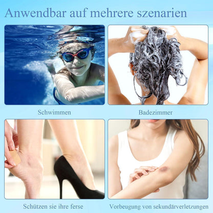 60x Wasserdichte Ohr Patches - Schutz beim Schwimmen & Duschen