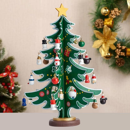 DIY Adventskalender Kinder mit Mini Weihnachtsbaum & 30 Anhängern