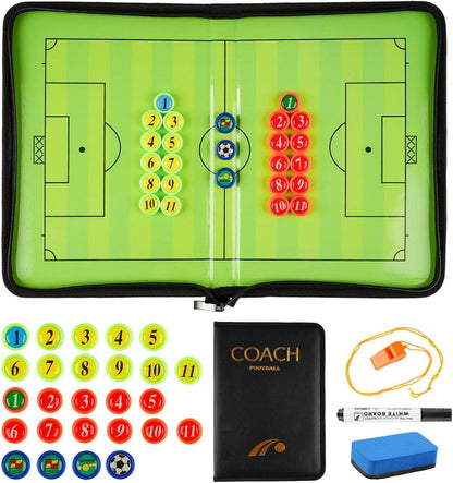Taktikmappe Fußball Trainermappe mit Magneten & Zubehör