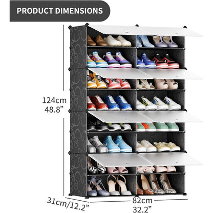 JOISCOPE DIY Kunststoff Schuhschrank Staubdicht