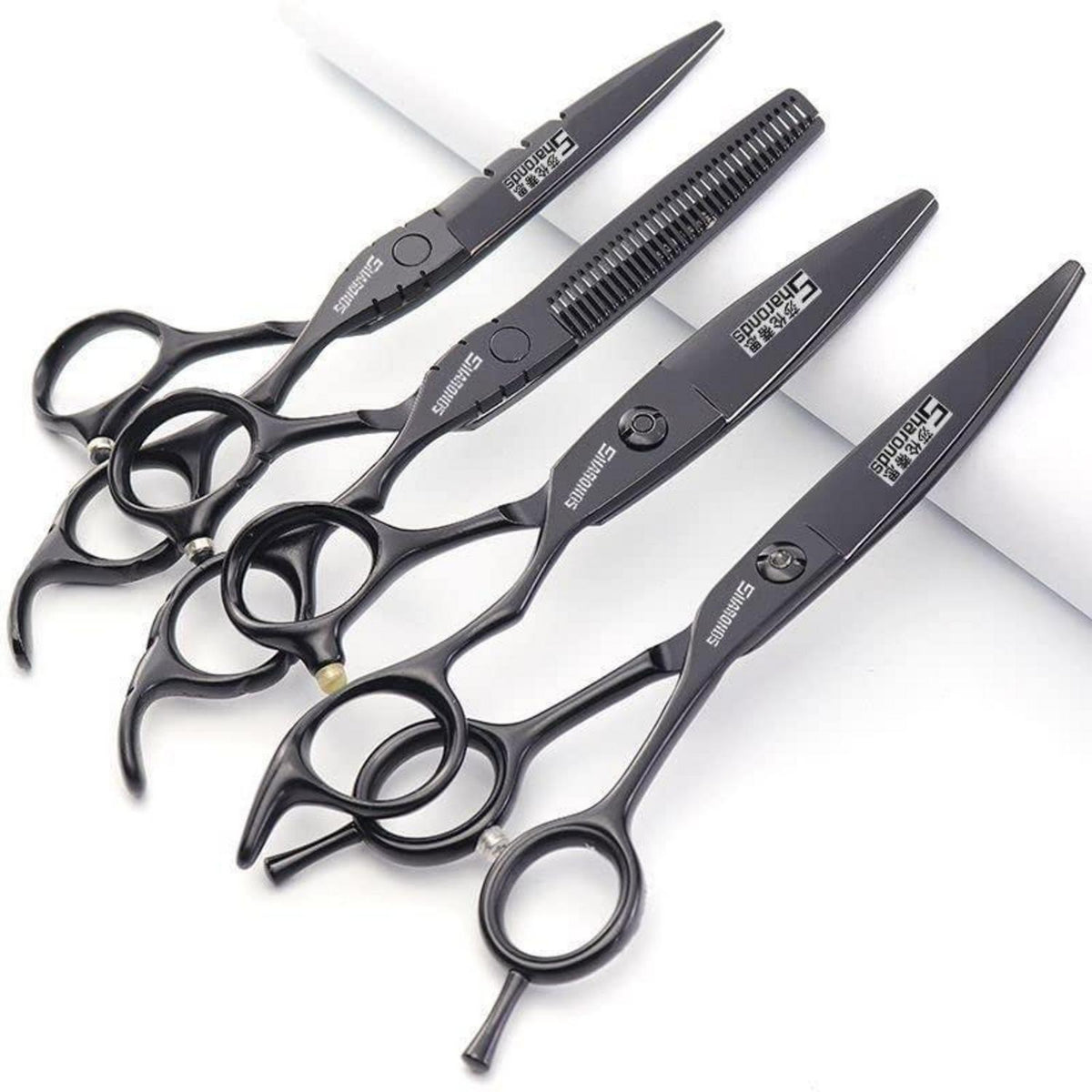 Professionelles Haarschneideschere Set 6 Zoll 440C Edelstahl