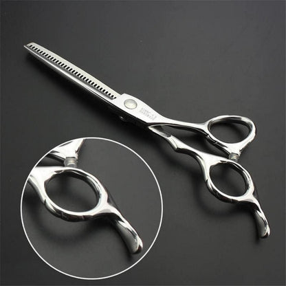 Professionelles Haarschneideschere Set 6 Zoll 440C Edelstahl