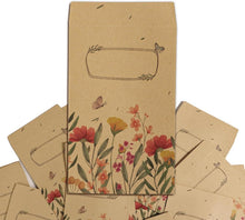 Samentütchen Kraftpapier Mini Geschenktüten 50 Stück