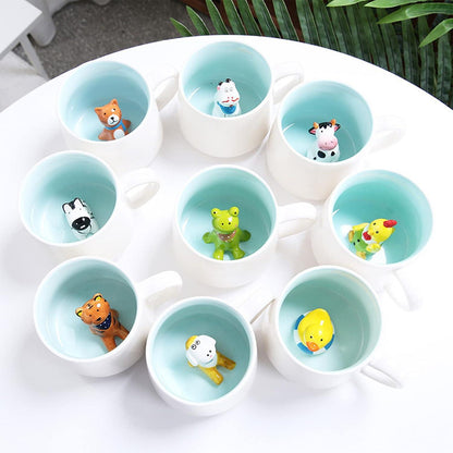 3D Kuh Tasse Keramik Geschenk für Frauen Büro Home Mug