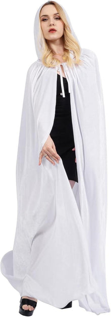Halloween Umhang mit Kapuze Vampir Kostüm Damen Herren