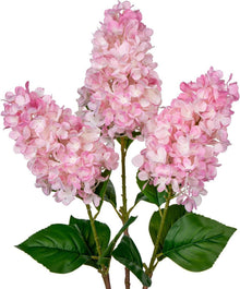 Künstliche Hortensien 3er Set Frühlingsblumen Deko 73CM Rose
