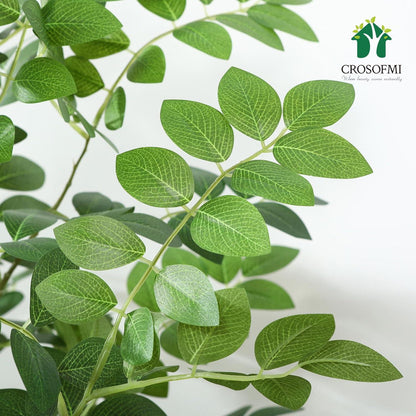 Künstliche Pflanze 150cm Tropische Plastik Topf Groß Fake Plant Home Office