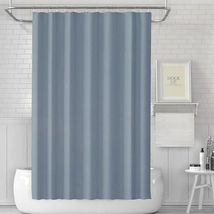Badevorhang Duschvorhang Anti-schimmel Stoff Wasserdicht Waschbar Blau