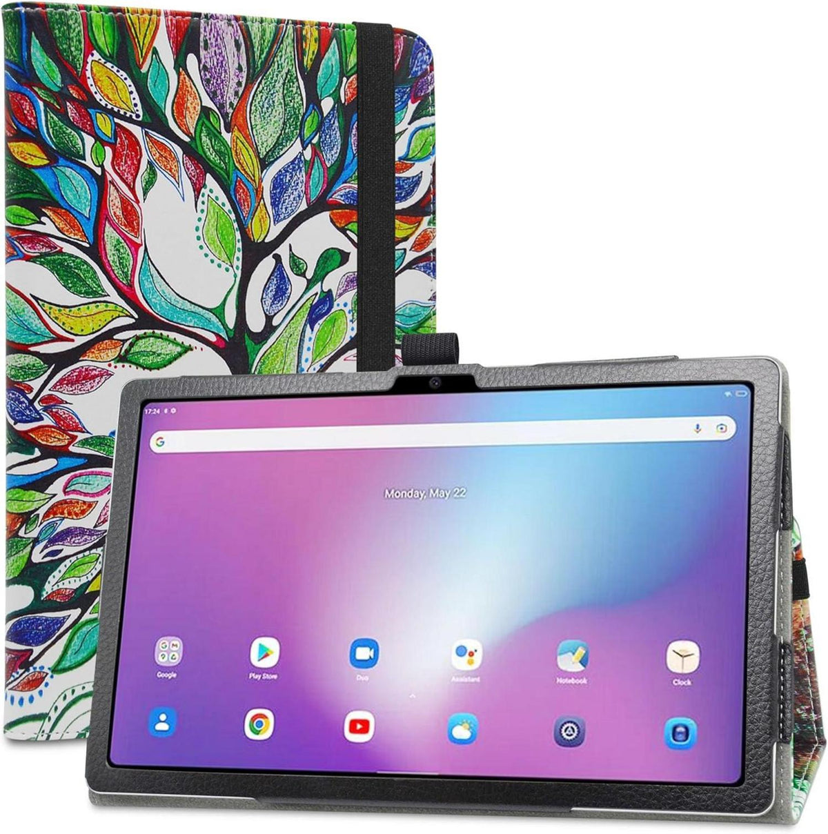 Hülle für Blackview Tab 11 WiFi/OSCAL Pad15 10.36 Zoll, Love Tree