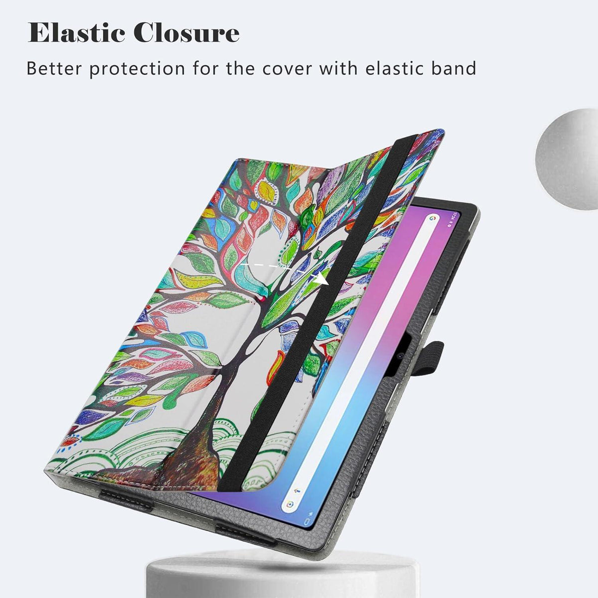Hülle für Blackview Tab 11 WiFi/OSCAL Pad15 10.36 Zoll, Love Tree