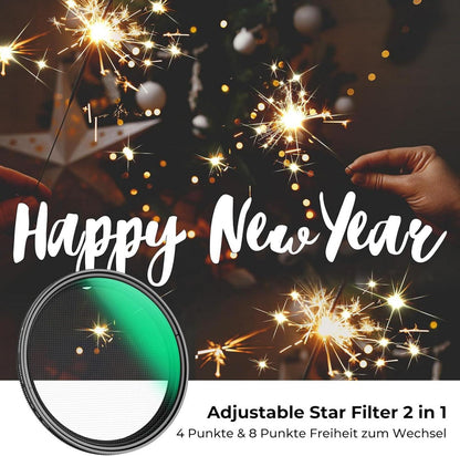 Variabler Sternfilter 58mm Nano K-Serie für