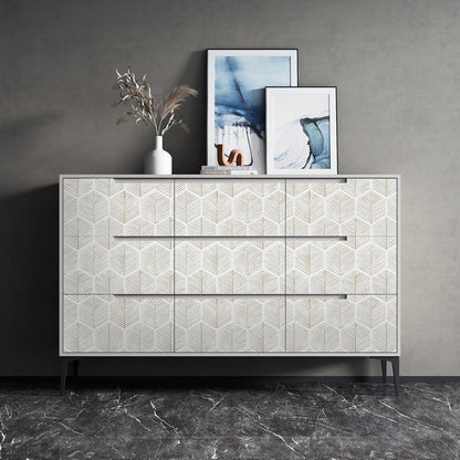 Selbstklebende Möbeltapete Beige Sechseckig 44x300cm