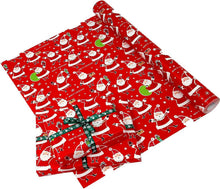 43cm Weihnachts-Geschenkpapierrolle Weihnachtsmann Geschenkpapier