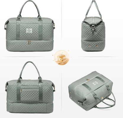 LOVEVOOK Sporttasche Reisetasche Damen Groß Weekender Travel Duffle Bag Handgepäck Wasserdicht Gym Camping