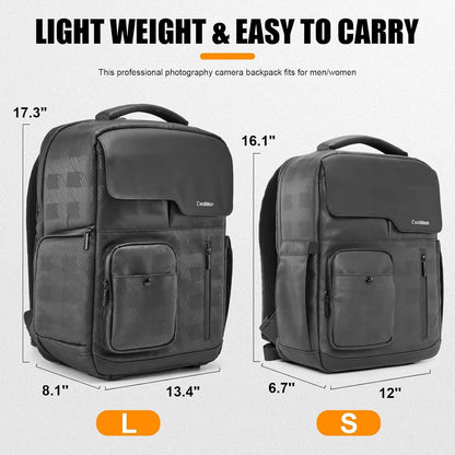Kamerarucksack Wasserbeständig Fotorucksack Professionell für