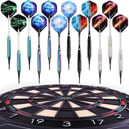WIN.MAX Profi Softdartpfeile Set 12 Stück 18g
