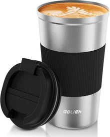 Aolieh Thermobecher Auslaufsicherer Deckel 510ml Edelstahl