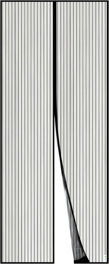 Fliegengitter Tür Magnet Insektenschutz 85x200cm Balkontür Schwarz