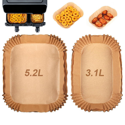 Backpapier für Dual Basket Airfryer 3000/5000 Serie