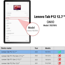 EasyAcc Lenovo Tab P12 Hülle 2023 Stifthalter Ultra Dünn