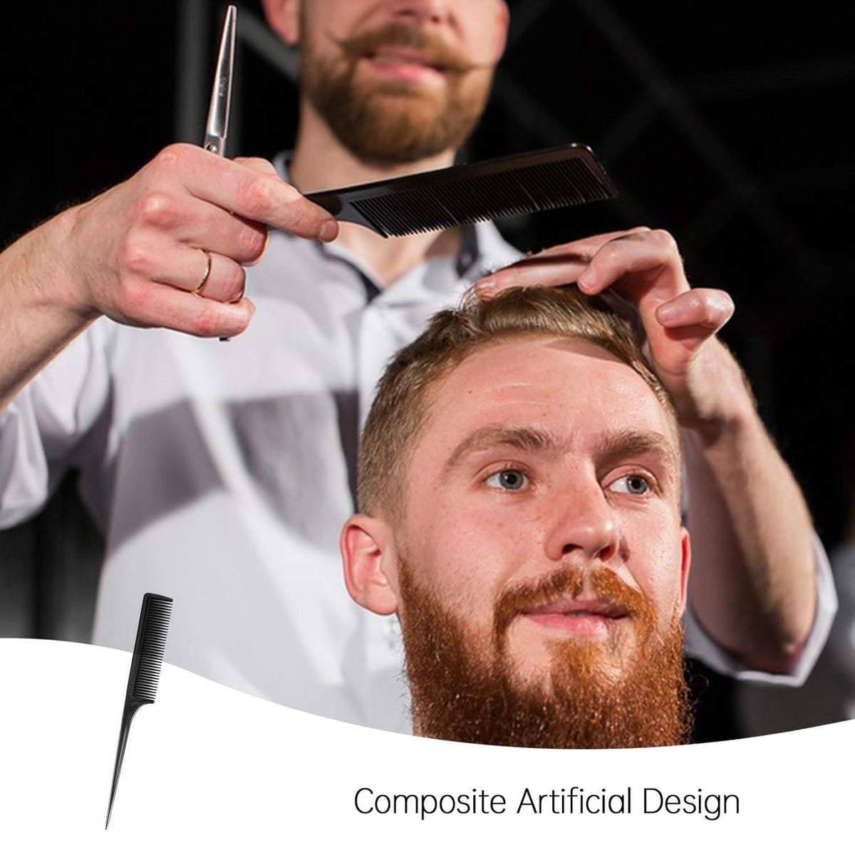 12-tlg. Styling Kamm Bürstenset Männer Frauen Haarstyling Föhnen Glätten