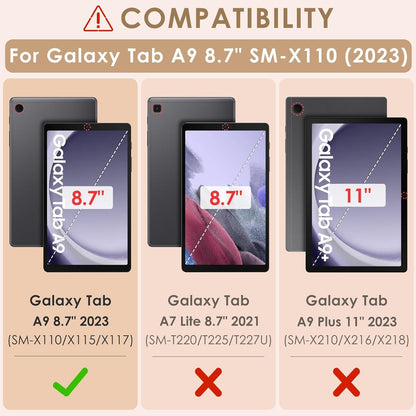 Samsung Galaxy Tab A9 8.7 Zoll 2023 Displayschutzfolie 2