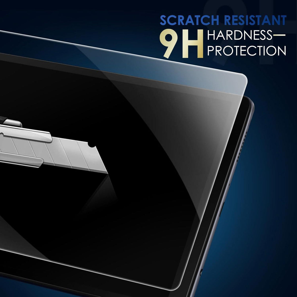 KATUMO 2er-Pack Full Screen Schutzfolie Samsung Tab A9 8.7 Zoll 2023, 9H Härte, Anti-Kratzer, Blasenfrei
