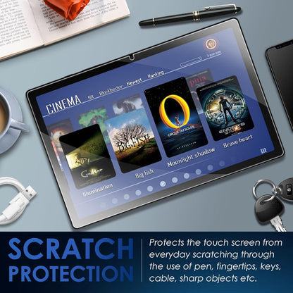 2er Pack Full Screen Schutzfolie für Samsung Galaxy Tab A9 Plus 11