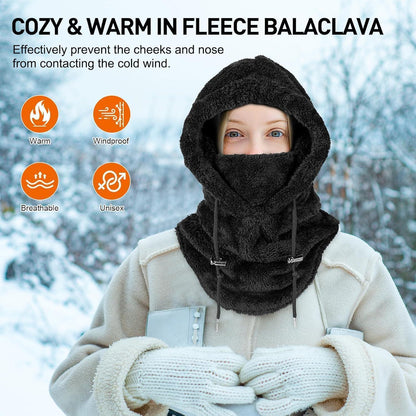 Winter Sturmhaube Fleece – Winddicht & Warm für Herren & Damen