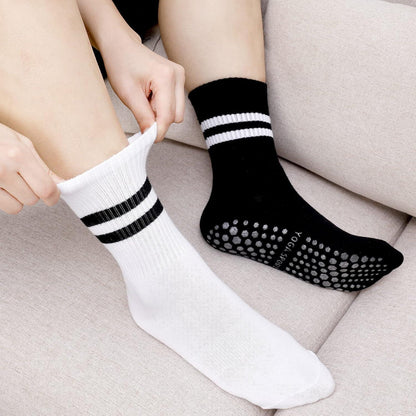Pilates Socken Damen 4er-Set | Rutschfest & Atmungsaktiv 38-42