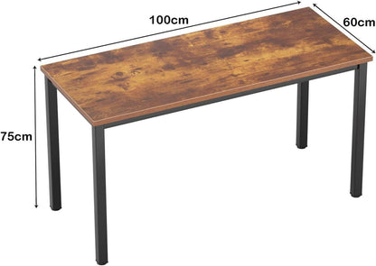 Computertisch 100x60x75 cm, Home Office Esstisch