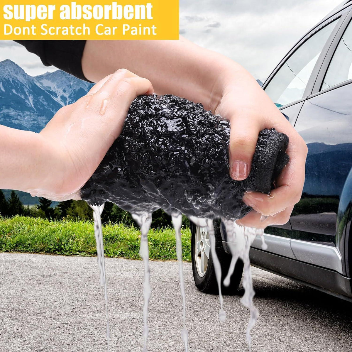 XXL Mikrofasertuch 40x60cm 2er Set für Dusche und Bad, schnelltrocknend