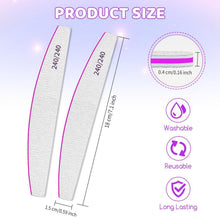 Professionelle Nagelfeilen Set 240/240 Körnung für